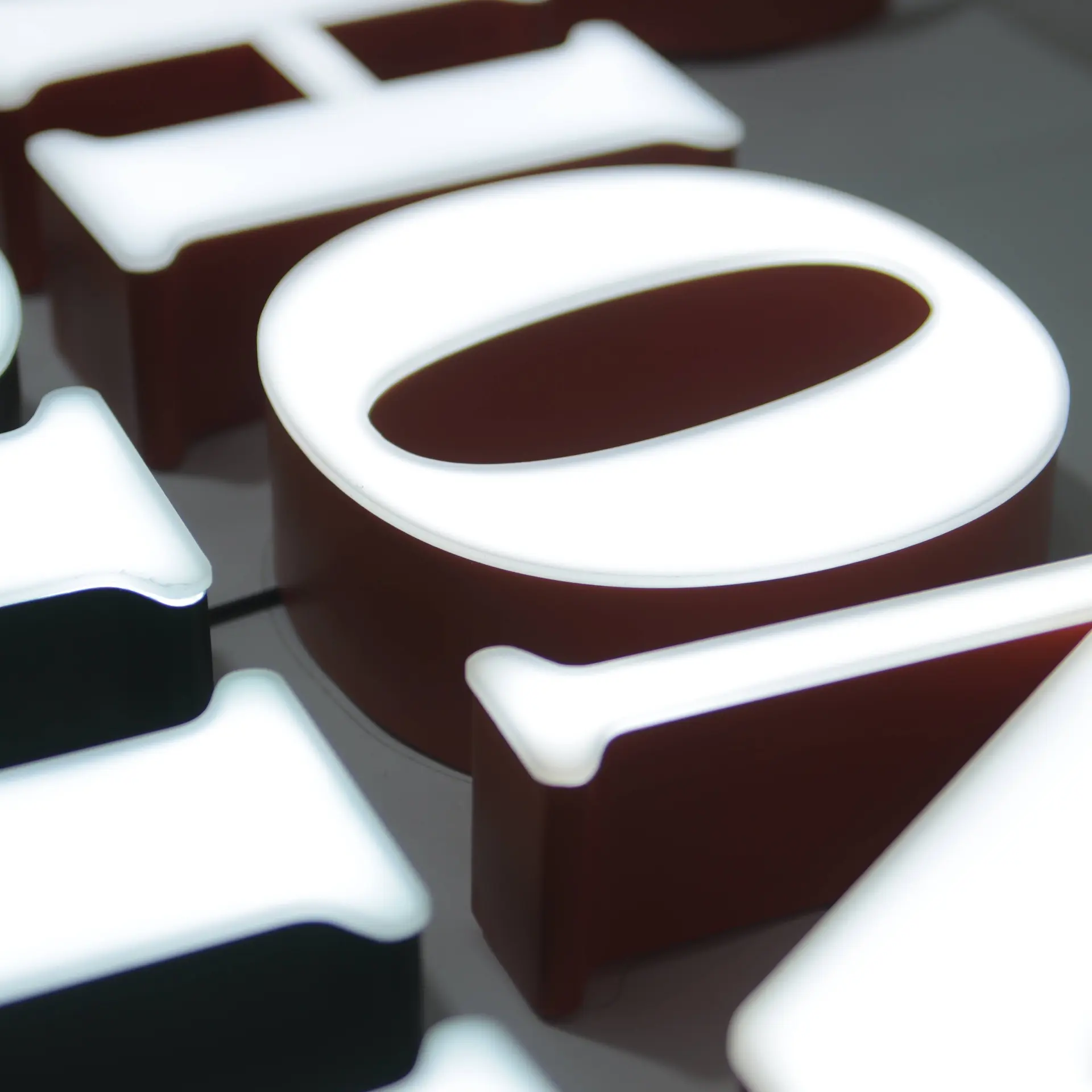 Detailfoto 4 van volumeletters — Ledter.art volumeletters